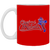 Cleveland Rebels Mug Ceramic Glossy 11 oz. NBA Basketball Team color Red Cleveland Rebels Mug Ceramic Glossy 11 oz. NBA Basketball Team color Red