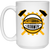 Pittsburgh Ironmen Coffee Mug Ceramic 15 oz. NBA Basketball Team color White Pittsburgh Ironmen Coffee Mug Ceramic 15 oz. NBA Basketball Team color White