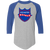 Rochester Royals Raglan Shirt 3/4 Sleeve NBA Basketball Team color Athletic Heather Gray/Royal Blue Rochester Royals Raglan Shirt 3/4 Sleeve NBA Basketball Team color Athletic Heather Gray/Royal Blue