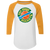 San Diego Rockets Raglan Shirt 3/4 Sleeve NBA Basketball Team color White/Gold San Diego Rockets Raglan Shirt 3/4 Sleeve NBA Basketball Team color White/Gold