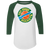San Diego Rockets Raglan Shirt 3/4 Sleeve NBA Basketball Team color White/Forest Green San Diego Rockets Raglan Shirt 3/4 Sleeve NBA Basketball Team color White/Forest Green