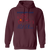 Sheboygan Redskins Hoodie Pullover Classic NBA Basketball Team color Maroon Sheboygan Redskins Hoodie Pullover Classic NBA Basketball Team color Maroon