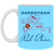 Sheboygan Redskins Mug Ceramic Glossy 11 oz. NBA Basketball Team color Columbia Blue Sheboygan Redskins Mug Ceramic Glossy 11 oz. NBA Basketball Team color Columbia Blue