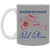 Sheboygan Redskins Mug Ceramic Glossy 11 oz. NBA Basketball Team color Gray Sheboygan Redskins Mug Ceramic Glossy 11 oz. NBA Basketball Team color Gray