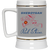 Sheboygan Redskins Beer Stein Mug Ceramic 22 oz. NBA Basketball Team color Gray Sheboygan Redskins Beer Stein Mug Ceramic 22 oz. NBA Basketball Team color Gray