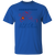 Sheboygan Redskins T-shirt Short Sleeve Tee Shirt Cotton NBA Basketball Team color Royal Blue Sheboygan Redskins T-shirt Short Sleeve Tee Shirt Cotton NBA Basketball Team color Royal Blue