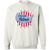 Syracuse Nationals Crewneck Pullover Sweatshirt NBA Basketball Team color White Syracuse Nationals Crewneck Pullover Sweatshirt NBA Basketball Team color White