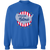 Syracuse Nationals Crewneck Pullover Sweatshirt NBA Basketball Team color Royal Blue Syracuse Nationals Crewneck Pullover Sweatshirt NBA Basketball Team color Royal Blue