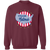 Syracuse Nationals Crewneck Pullover Sweatshirt NBA Basketball Team color Maroon Syracuse Nationals Crewneck Pullover Sweatshirt NBA Basketball Team color Maroon
