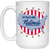Syracuse Nationals Coffee Mug Ceramic 15 oz. NBA Basketball Team color White Syracuse Nationals Coffee Mug Ceramic 15 oz. NBA Basketball Team color White
