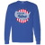 Syracuse Nationals NBA Long Sleeve Shirt National Basketball Association Team color Royal Blue Syracuse Nationals NBA Long Sleeve Shirt National Basketball Association Team color Royal Blue