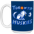Toronto Huskies Coffee Mug Ceramic 15 oz. NBA Basketball Team color Royal Blue Toronto Huskies Coffee Mug Ceramic 15 oz. NBA Basketball Team color Royal Blue