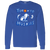 Toronto Huskies NBA Long Sleeve Shirt National Basketball Association Team color Royal Blue Toronto Huskies NBA Long Sleeve Shirt National Basketball Association Team color Royal Blue