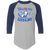 Toronto Huskies Raglan Shirt 3/4 Sleeve NBA Basketball Team color Athletic Heather Gray/Navy Toronto Huskies Raglan Shirt 3/4 Sleeve NBA Basketball Team color Athletic Heather Gray/Navy
