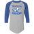 Toronto Huskies Raglan Shirt 3/4 Sleeve NBA Basketball Team color Athletic Heather Gray/Royal Blue Toronto Huskies Raglan Shirt 3/4 Sleeve NBA Basketball Team color Athletic Heather Gray/Royal Blue