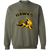 Waterloo Hawks Crewneck Pullover Sweatshirt NBA Basketball Team color Military Green Waterloo Hawks Crewneck Pullover Sweatshirt NBA Basketball Team color Military Green