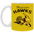 Waterloo Hawks Mug Ceramic Glossy 11 oz. NBA Basketball Team color Old Gold Waterloo Hawks Mug Ceramic Glossy 11 oz. NBA Basketball Team color Old Gold