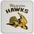 Waterloo Hawks National Basketball Association Drink Coaster Table Mat Color White Waterloo Hawks National Basketball Association Drink Coaster Table Mat Color White