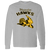 Waterloo Hawks NBA Long Sleeve Shirt Classic National Basketball Association Team color Sport Grey Waterloo Hawks NBA Long Sleeve Shirt Classic National Basketball Association Team color Sport Grey