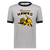 Waterloo Hawks T-shirt Short Sleeve Cotton Tee Shirt NBA Basketball Team color Athletic Heather/Black Waterloo Hawks T-shirt Short Sleeve Cotton Tee Shirt NBA Basketball Team color Athletic Heather/Black