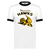 Waterloo Hawks T-shirt Short Sleeve Cotton Tee Shirt NBA Basketball Team color White/Black Waterloo Hawks T-shirt Short Sleeve Cotton Tee Shirt NBA Basketball Team color White/Black