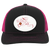 Sheboygan Redskins Trucker Snapback Cap NBA Basketball Team color Black/Pink Sheboygan Redskins Trucker Snapback Cap NBA Basketball Team color Black/Pink