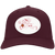 Sheboygan Redskins Twill Cap NBA National Basketball Association Team color Maroon Sheboygan Redskins Twill Cap NBA National Basketball Association Team color Maroon