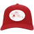 Sheboygan Redskins Twill Cap NBA National Basketball Association Team color Red Sheboygan Redskins Twill Cap NBA National Basketball Association Team color Red