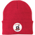 Birmingham Black Barons Knit Beanie Cap Negro Leagues Baseball Team color Red Birmingham Black Barons Knit Beanie Cap Negro Leagues Baseball Team color Red