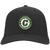 Chattanooga Black Lookouts Twill Cap Negro League Baseball Team color Black