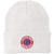 Cleveland Buckeyes Knit Beanie Cap Negro League Baseball Team color White Cleveland Buckeyes Knit Beanie Cap Negro League Baseball Team color White