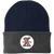 Cuban X-Giants Knit Beanie Cap Negro Leagues Baseball Team color Navy/Gray Cuban X-Giants Knit Beanie Cap Negro Leagues Baseball Team color Navy/Gray