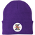 Cuban X-Giants Knit Beanie Cap Negro Leagues Baseball Team color Purple Cuban X-Giants Knit Beanie Cap Negro Leagues Baseball Team color Purple