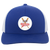 Indianapolis Clowns Trucker Cap Snapback Negro League Baseball color Royal Blue/White Indianapolis Clowns Trucker Cap Snapback Negro League Baseball color Royal Blue/White