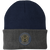 Milwaukee Bears Knit Beanie Cap Negro Leagues Baseball Team color Navy/Gray Milwaukee Bears Knit Beanie Cap Negro Leagues Baseball Team color Navy/Gray