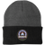 Washington Black Senators Knit Beanie Cap Negro Leagues Baseball Team color Grey/Black