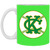 Kansas City Athletics A's Mug Ceramic 11 Oz. Capacity MLB Baseball Team color Kelly Green Kansas City Athletics A's Mug Ceramic 11 Oz. Capacity MLB Baseball Team color Kelly Green