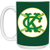 Kansas City Athletics A's Mug Ceramic 15 Oz. Capacity MLB Baseball Team color Forest Green Kansas City Athletics A's Mug Ceramic 15 Oz. Capacity MLB Baseball Team color Forest Green