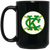 Kansas City Athletics A's Mug Ceramic 15 Oz. Capacity MLB Baseball Team color Black Kansas City Athletics A's Mug Ceramic 15 Oz. Capacity MLB Baseball Team color Black
