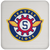 Seattle Pilots MLB Baseball Drink Coaster Table Pad Major League Baseball color White Seattle Pilots MLB Baseball Drink Coaster Table Pad Major League Baseball color White