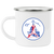 Washington Senators Camping Mug Stainless Steel Enamel 12 oz. MLB Baseball team color White