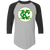 Kansas City Athletics Raglan Shirt 3/4 Sleeve MLB Baseball Team color Athletic Heather Gray/Black Kansas City Athletics Raglan Shirt 3/4 Sleeve MLB Baseball Team color Athletic Heather Gray/Black