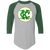 Kansas City Athletics Raglan Shirt 3/4 Sleeve MLB Baseball Team color Athletic Heather Gray/Forest Green Kansas City Athletics Raglan Shirt 3/4 Sleeve MLB Baseball Team color Athletic Heather Gray/Forest Green