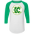 Kansas City Athletics Raglan Shirt 3/4 Sleeve MLB Baseball Team color White/Kelly Green Kansas City Athletics Raglan Shirt 3/4 Sleeve MLB Baseball Team color White/Kelly Green