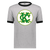Kansas City Monarchs T-shirt Ringer Negro League Baseball color Athletic Heather Grey/Black Kansas City Monarchs T-shirt Ringer Negro League Baseball color Athletic Heather Grey/Black