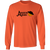 Anaheim Amigos ABA Long Sleeve Shirt American Basketball Association color Orange