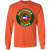 Baltimore Claws ABA Long Sleeve Shirt American Basketball Association color Orange