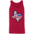 Dallas Chaparrals ABA Tank Top American Basketball Association Team color Red