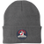 Memphis Pros ABA Basketball Knit Beanie Cap color Grey Memphis Pros ABA Basketball Knit Beanie Cap color Grey
