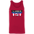 New Jersey Americans ABA Tank Top American Basketball Association Team color Red New Jersey Americans ABA Tank Top American Basketball Association Team color Red